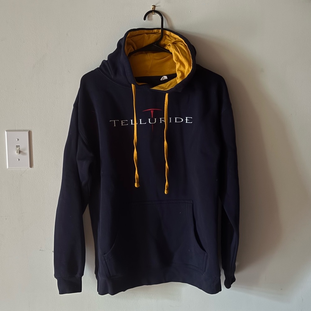 Men’s Navy Yellow Telluride Hoodie